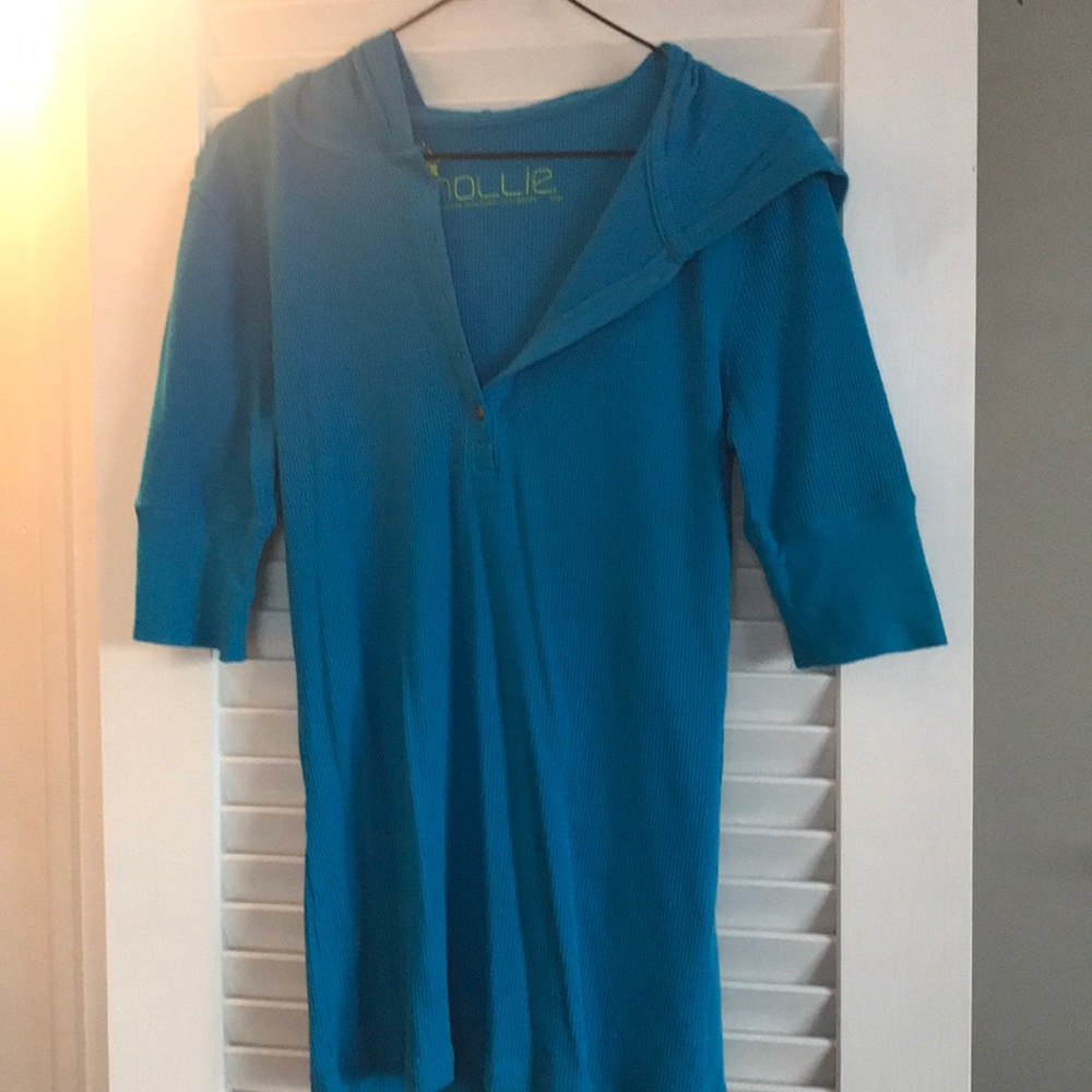 Hooded thermal shirt